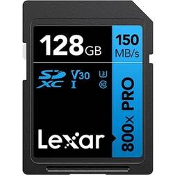 LEXAR Professional 800x PRO SDXC Class 10 UHS-I U3 V30 150/45MB/s 128GB