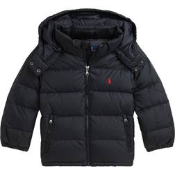 Polo Ralph Lauren Little Kid's Ripstop Down Jacket with Hood - Black (322940328001)