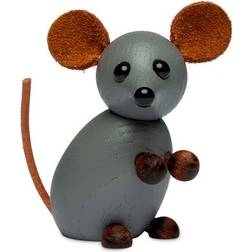Spring Copenhagen The Farm Mouse Small Grey Prydnadsfigur 7cm