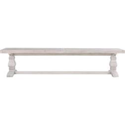 Kosas Home Quincy Nordic Ivory Settee Bench 83x18"