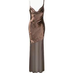 Staud Beaton Dress - Dark Chocolate