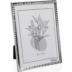 Versa Silver Metal Minimalist Ramme 10.5x15.5cm
