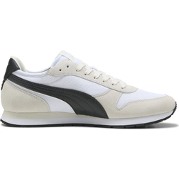 Puma St Miler - White/Black/Vapor Grey