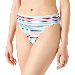 Sloggi Women's Candy Basslet Highleg Bikini Bottoms - Blue/Light Combination