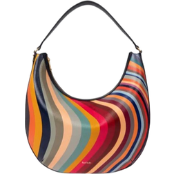 Paul Smith Women's Leather Medium Round Hobo Bag - Swirl