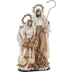 Home ESPRIT Nativity scene White/Gold Decoration 96cm