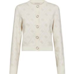 Guess Sarah Strickjacke - Offwhite