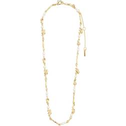 Pilgrim Focus Necklace - Gold/Pearls