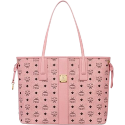 MCM Liz Visetos Shopper Medium Bag - Soft Pink