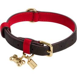 Coach Outlet Small Pet Collar In Signature Canvas CX158