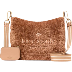 Kate Spade Rosie Faux Fur Medium Crossbody - Light Fawn