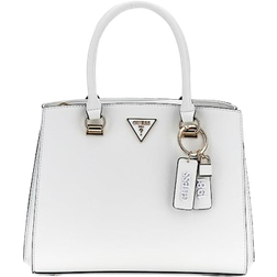 Guess Noelle Saffiano Handbag - White