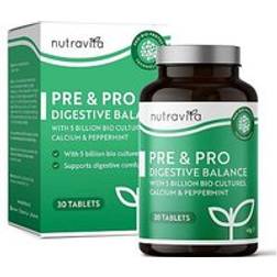 Nutravita Pre&Pro Digestive Balance Tablet 30s