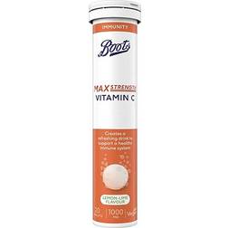 Boots High Strength Vitamin C 1000 mg Lemon & Lime Tablets