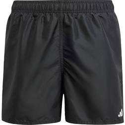 adidas Solid Shorts By Badshorts - Black/White