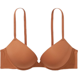 PINK Wear Everywhere Super Push Up Bra - Caramel