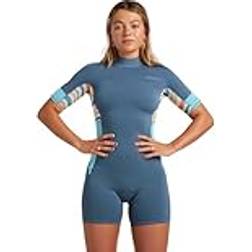 Roxy Womens Swell Series 2mm Back Zip Shorty Wetsuit