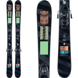 K2 Dreamweaver Skis ​+ FDT 7.0 Bindings 2021 Black/Grey
