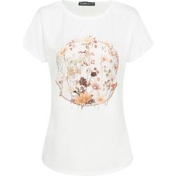 Cloud5ive Floral Print T-shirt - White