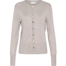 Kaffe Lizza Round Neck Button Cardigan