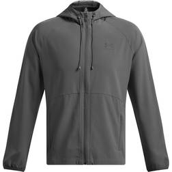 Under Armour Stretch Woven Windbreaker Jacket - Grey