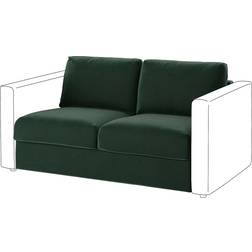 IKEA VIMLE Klädsel till 2-sitssektion Djuparp Mörkgrön Sofföverdrag Grön (76x56cm)