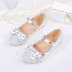 Shein Girls Flat Ballet Shoes - Silver