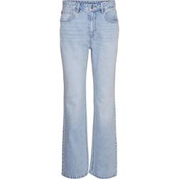 Vero Moda Høyt Snitt Straight Fit Jeans