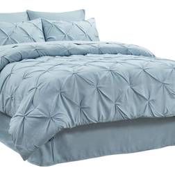 Bedsure Bed in a Bag King Bed Linen Blue (274.3x259.1cm)