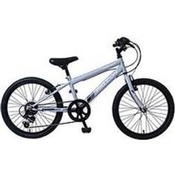 Falcon Jetstream 20 inch Junior Bike - Light Grey Kids Bike