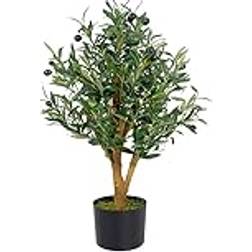 Leaf Realistic Olive Tree 65cm H x 50cm W x 50cm D Artificial Plant