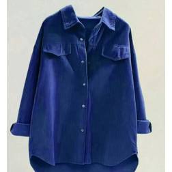Shein Solid Color Simple Casual Shirt - Women's
