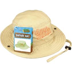 Nature Bound Kid's Explorer Safari Hat w/ Drawstring - Khaki