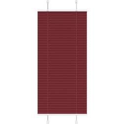 vidaXL Pleated Blind Bordeaux Red 60x100 cm