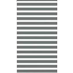 vidaXL Rullgardin Zebra Mörkgrå 130x200 cm Tyg 125,9cm Polyester