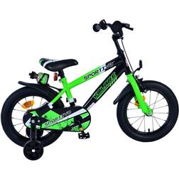 Volare Bicycle 14 Inch Green/Black Børnecykel