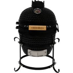 MonsterShop Mini Charcoal Kamado BBQ Oven 13 inch
