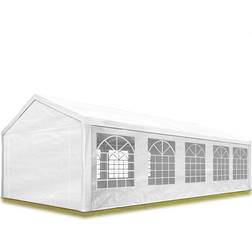 Toolport 4x10m Marquee Party Tent PE 350 White
