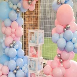 Shein Gender Reveal Balloon Garland Arch Kit 139pcs