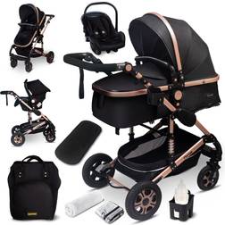 GaGaDumi GaGaDumi Florida Kinderwagen 3 in 1 Komplettset