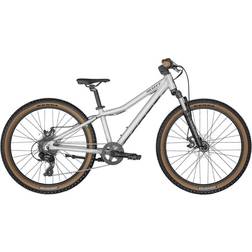 Scott Scale 24 disc Kids Bike in Raw Alloy 2025 - Silver Kids Bike