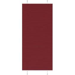 vidaXL Pleated Blind Bordeaux Red 90x200 cm