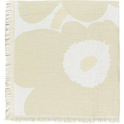 Marimekko Unikko Jacquard 150x220 cm Ecru Tæppe Naturfarvet, Beige, Hvid (150x)