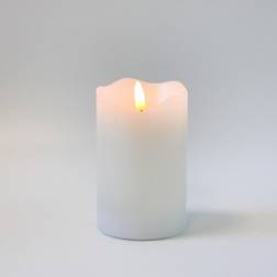 LEDlife LED Bloklys med Flammeeffekt Ø7,5cm Høj LED-lys
