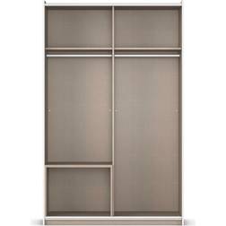 Rauch Sevilla Sliding Door 210cm H X 131cm W X 59cm D Wardrobe