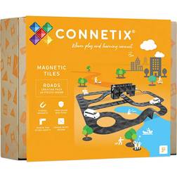 CONNETIX Magnetiska Plattor Vägar 48 Stycken