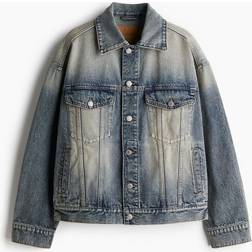H&M Oversized Denim Jacket - Blue