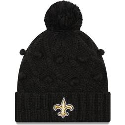 New Era New Orleans Saints Women's Toasty Cuffed Knit Hat with Pom