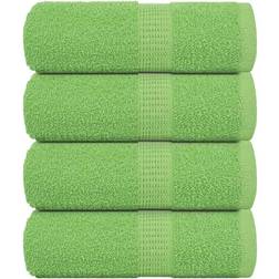 vidaXL 137017 Guest Towel Green (30x30cm)