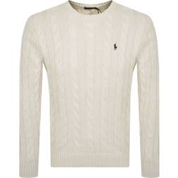 Polo Ralph Lauren Wool Cashmere Crew Knit Sweater - Aged Wine Heather